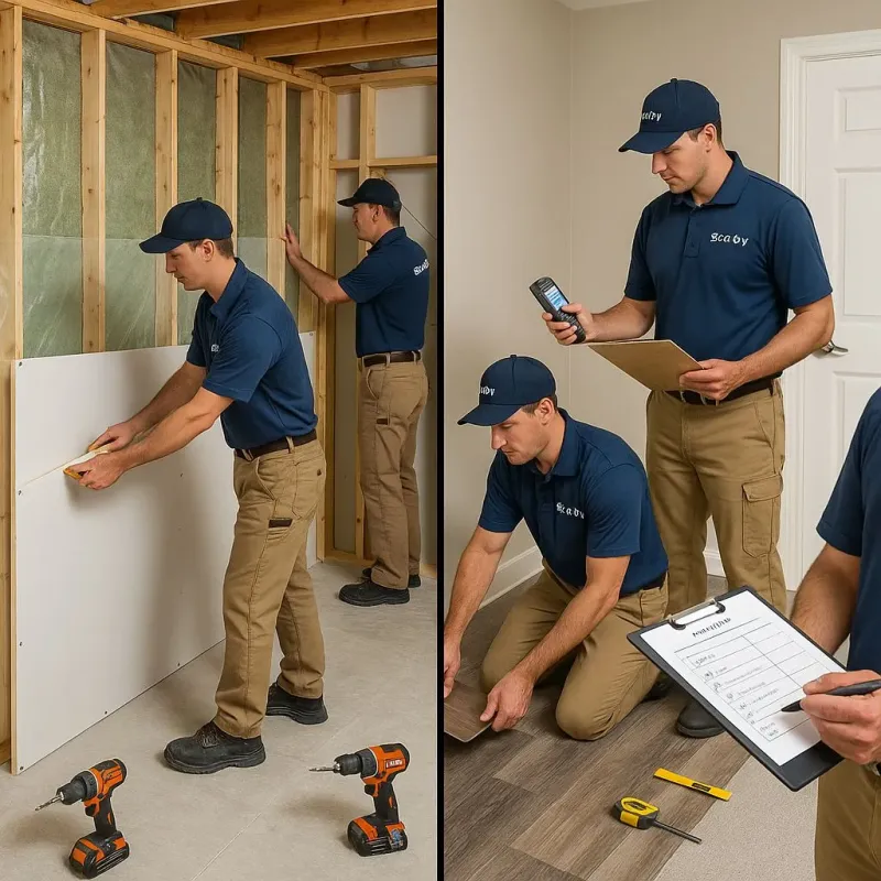 Repairs and Reconstruction process in Teaneck, NJ